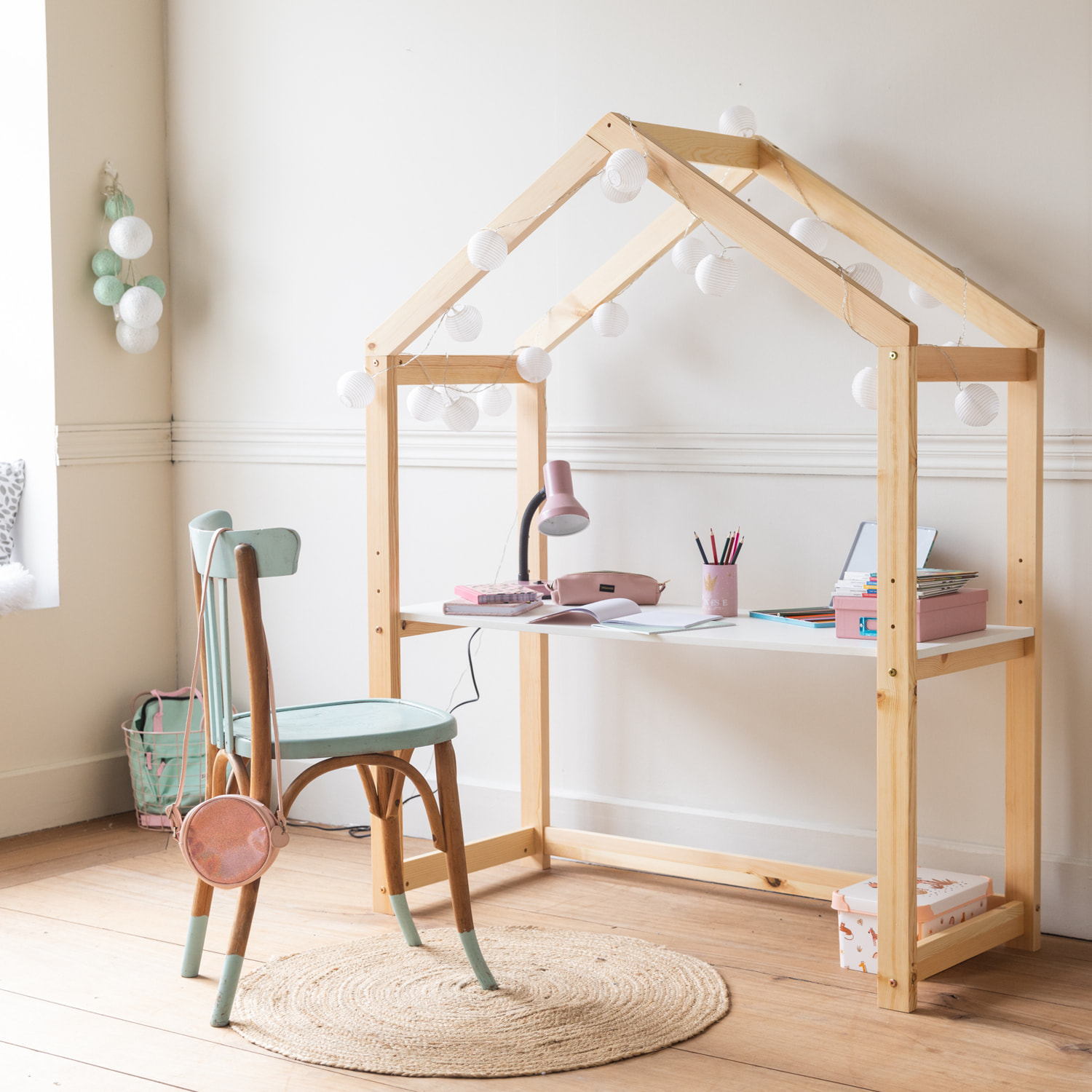 Bureau cabane évolutif pour enfant MARTIN