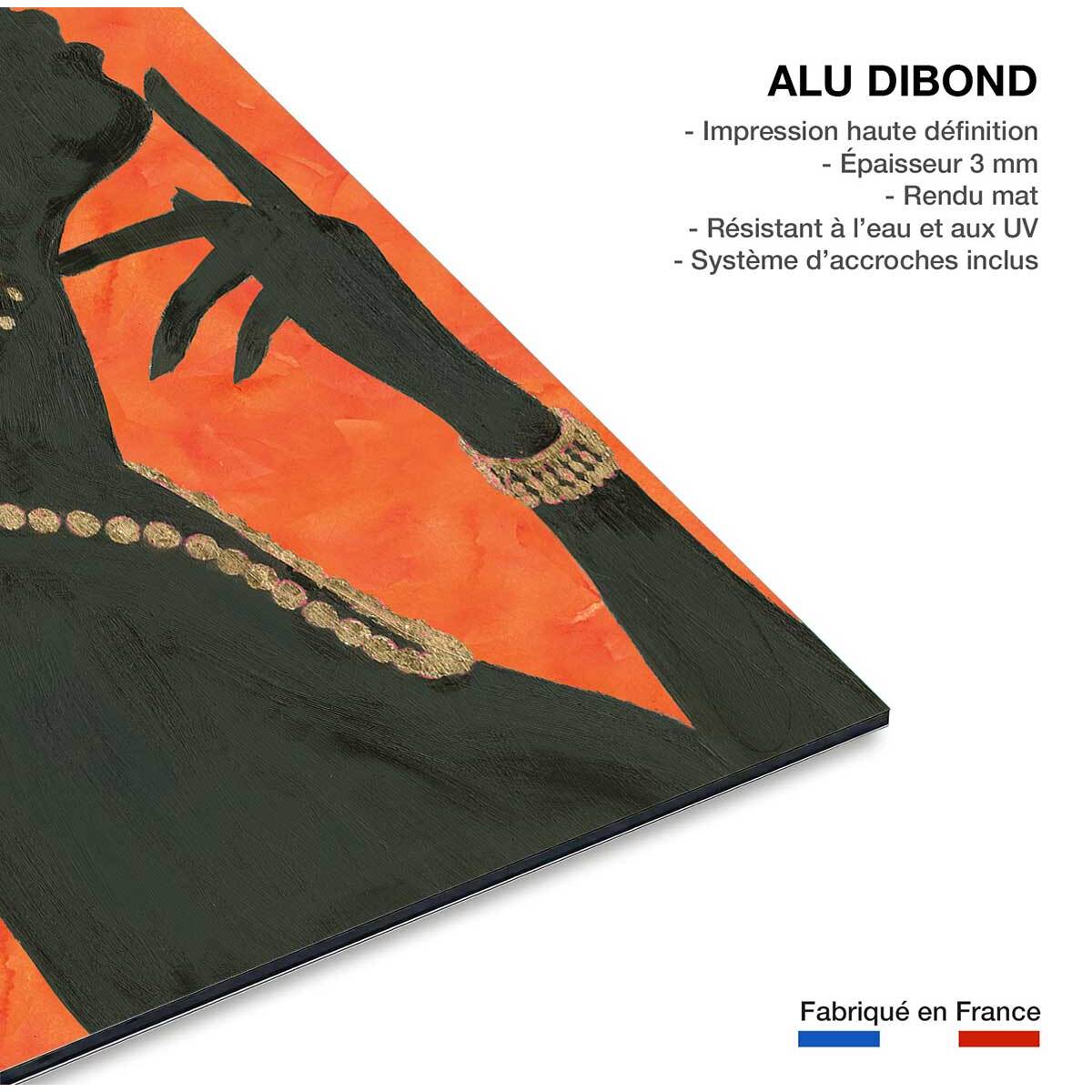 Tableau d'art gracieuse majesté i  Tableau alu Dibond