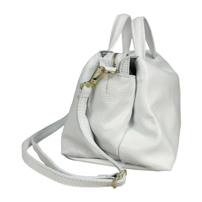 Borsa a mano Cheval Firenze Algedi Mini Bianco