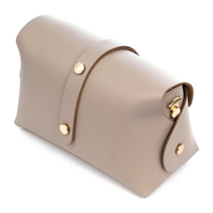 Aurora Bolso bandolera Mujer. Piel auténtica Ruga