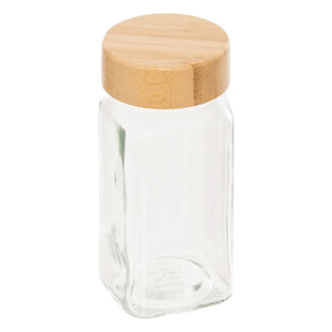 Lot de 6 pot à épices 120ml en verre