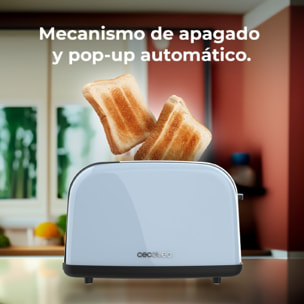 Tostapane verticali Toastin' time 850 Blue Cecotec