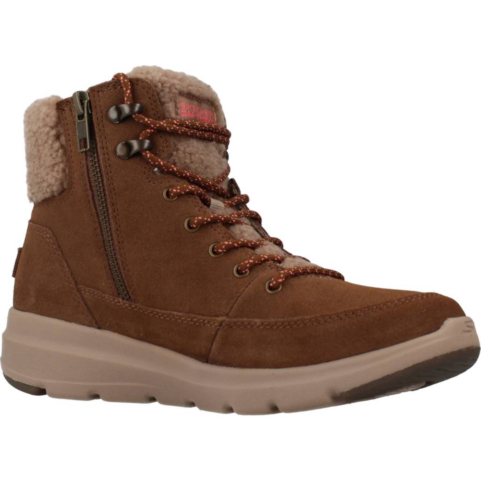 Botines Mujer de la marca SKECHERS  modelo GLACIAL ULTRA - WOODLANDS Brown