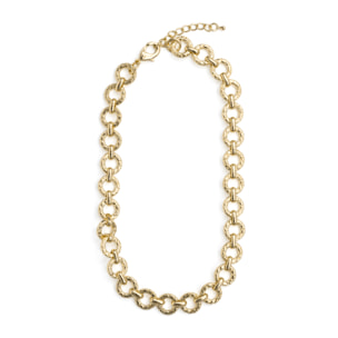 Collar Nakye acabado oro amarillo 18k