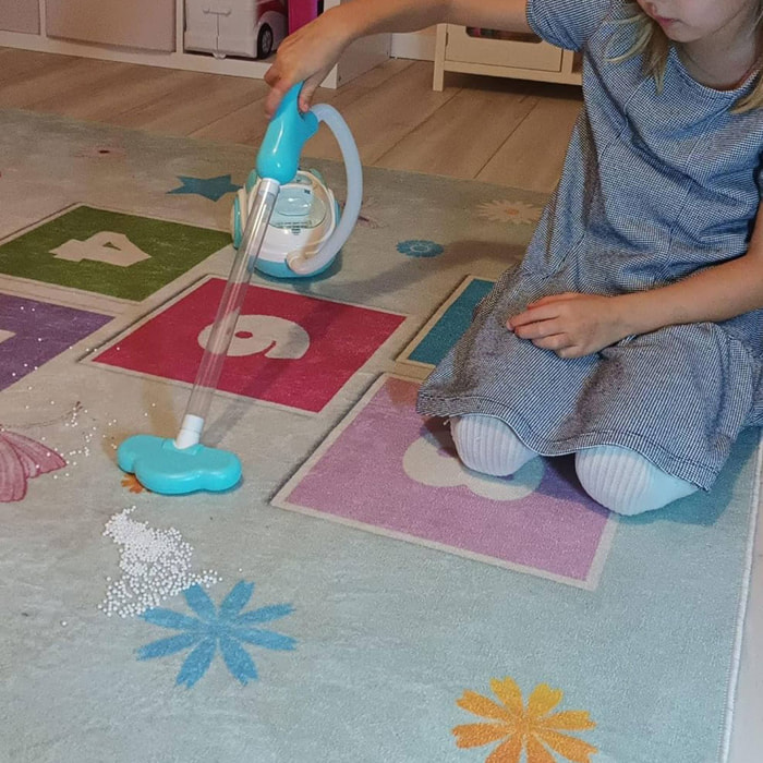 Well home aspiradora de juguete con luz y sonido