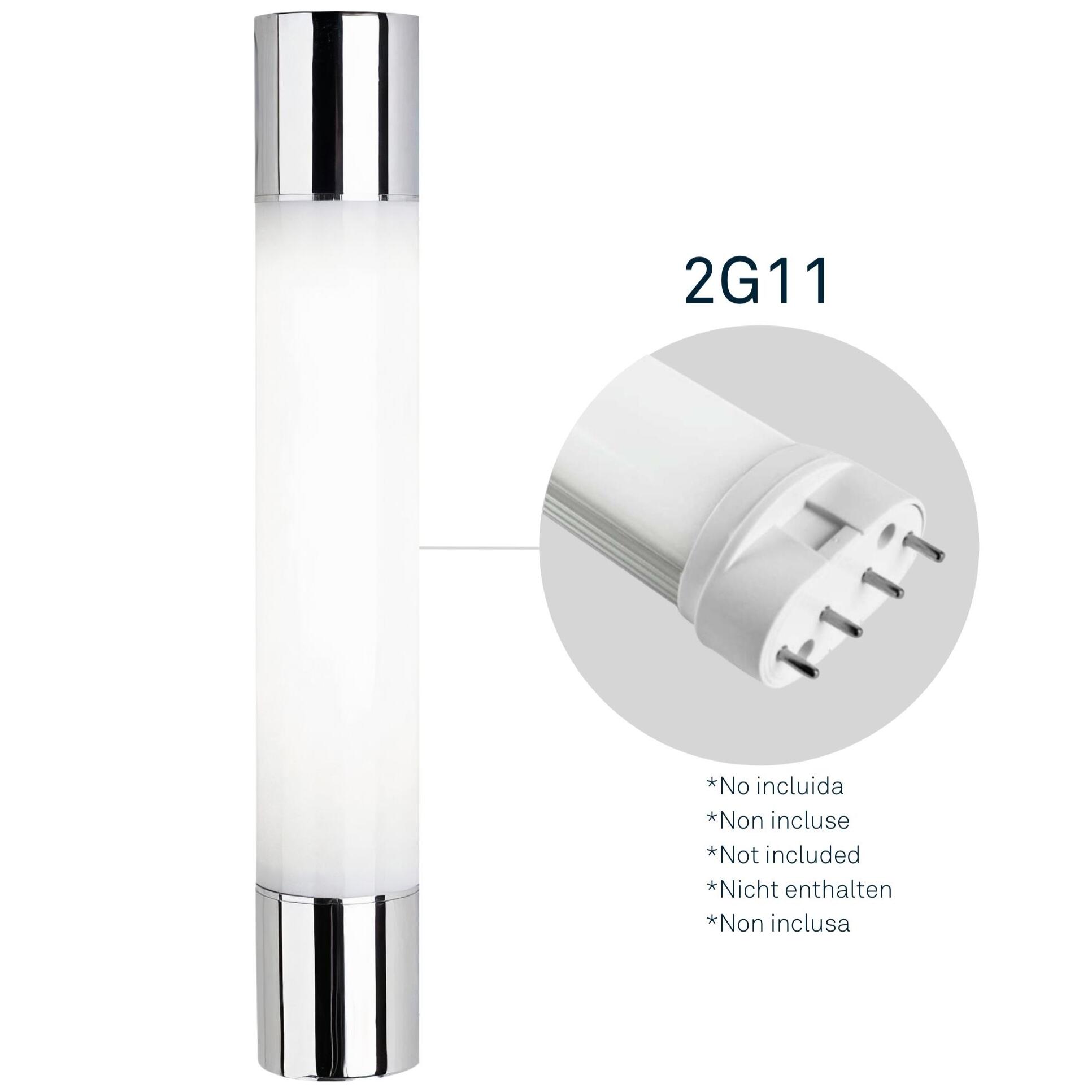 LEDS C4 Baño Aplique IP44 Dresde 370Mm 2G11 18W