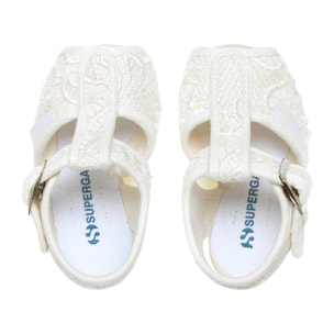 Sandali Superga Bambina Bianco 1200-MACRAMEJ