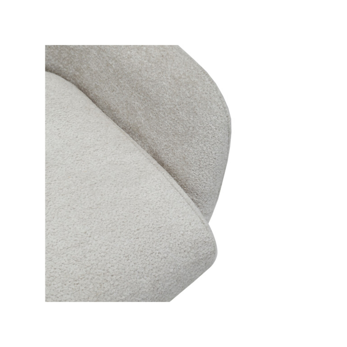 Chaise rotative 360 avec accoudoirs et pieds métal - 2 coloris - OSMAN