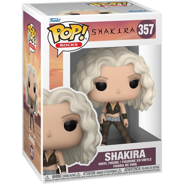 Shakira Funko POP Rocks Vinile Figura Shakira - Wherever/Whenever 9 cm