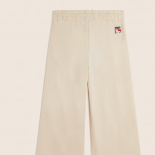 Pantaloni cropped wide leg Hello Kitty