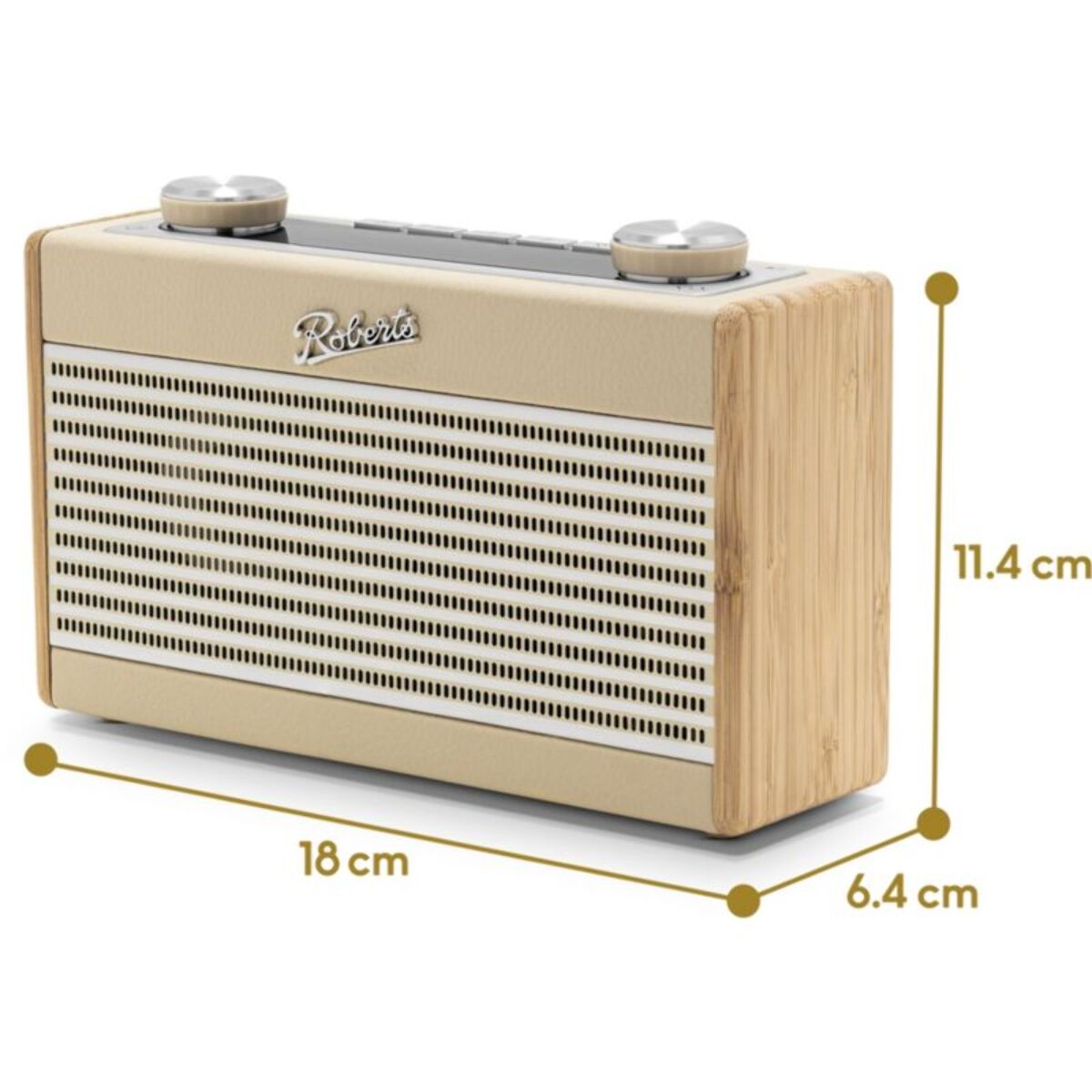 Radio DAB ROBERTS RAMBLER UNO PASTEL CREME