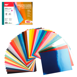 PAPEL MANUALIDADES SURTIDO 42 HOJAS