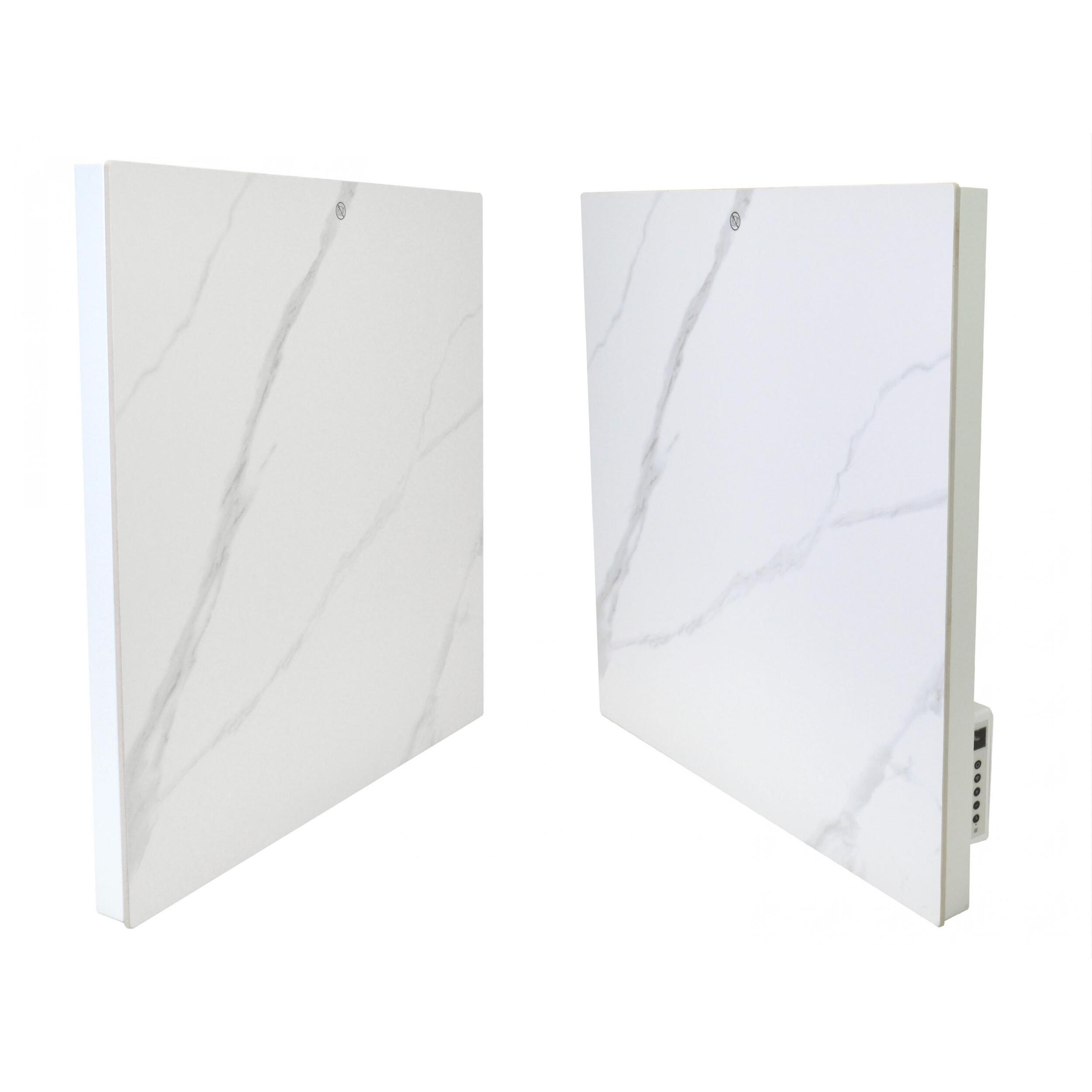 Émetteur thermique avec façade en céramique à finition marbrée 500   W