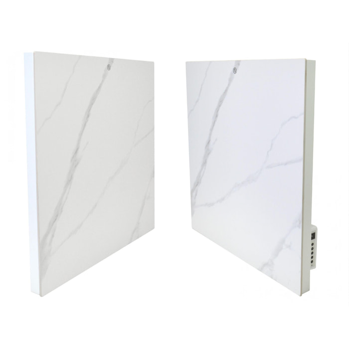 Émetteur thermique avec façade en céramique à finition marbrée 500   W