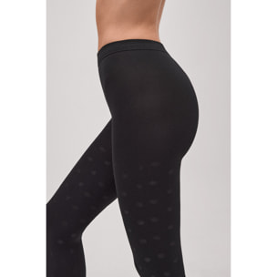 Collant termico con stampa a pois 140 denari