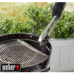 Grille barbecue WEBER de cuisson Gourmet en acier inox 57 cm