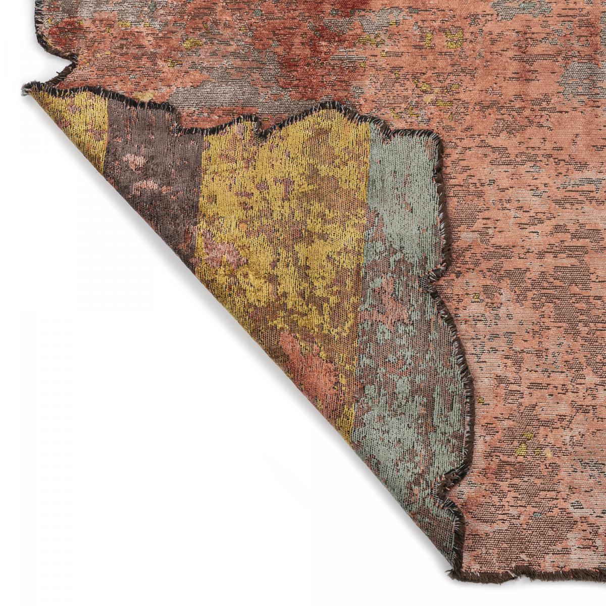 ATIPA Tapis salon kilim, Forme originale, Tissé à la main