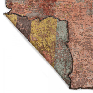 ATIPA Tapis salon kilim, Forme originale, Tissé à la main