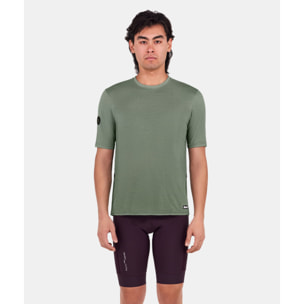 Delta Line - T-Shirt Technique - Vert-militaire - Unisex