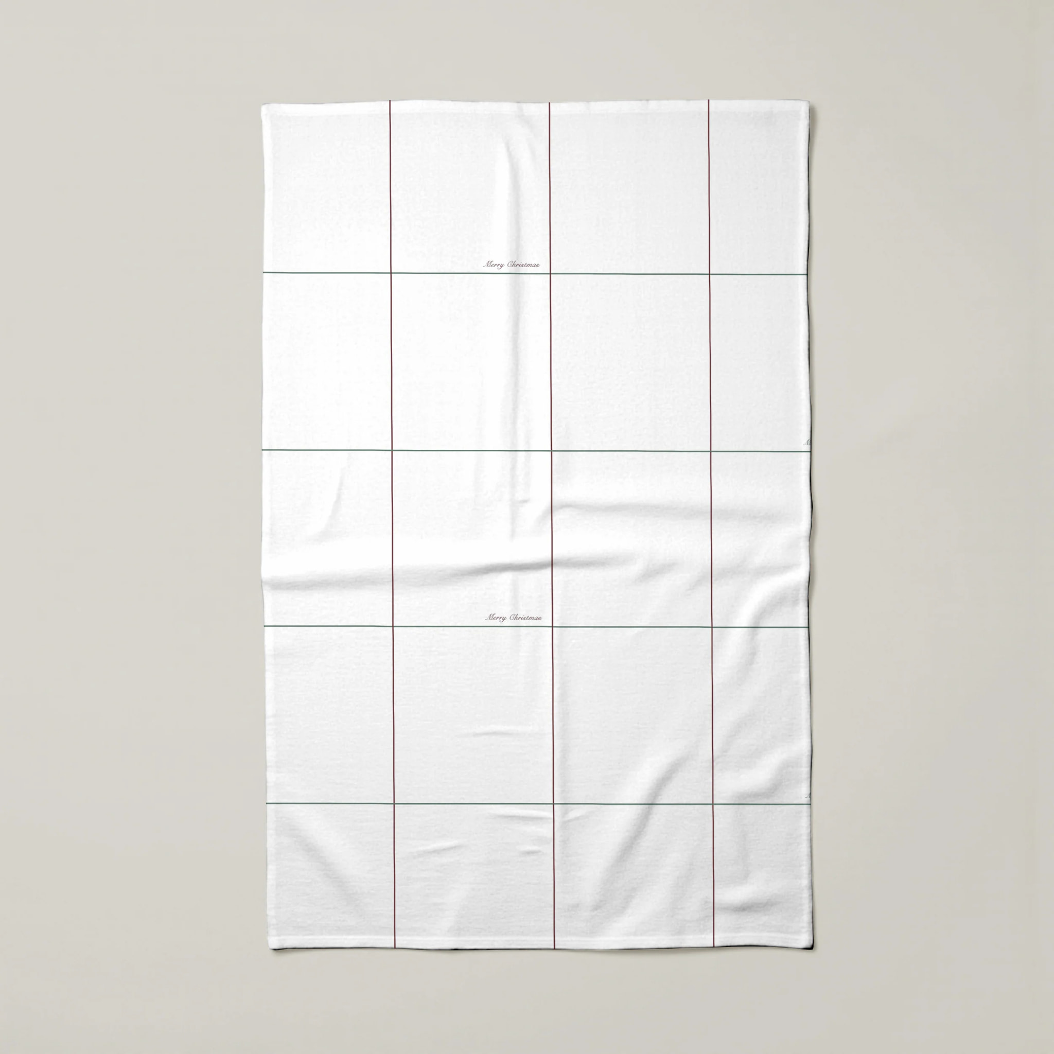 Essuie Tout 100% coton White Christmas 3