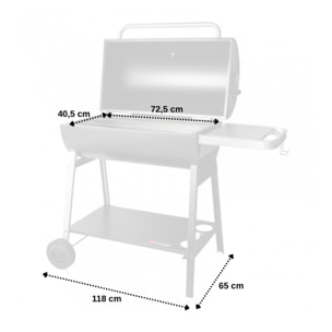 Barbecue au charbon BRASILIA