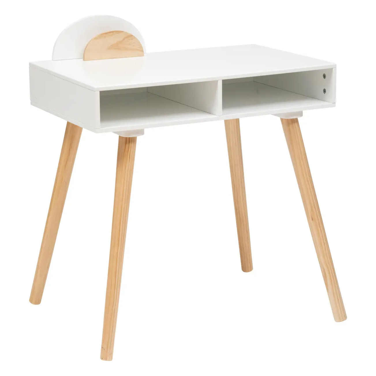 Bureau en bois L87cm blanc