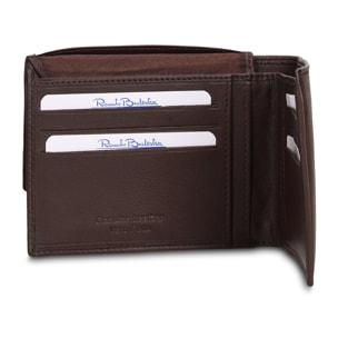 Portafoglio uomo in vera pelle - Modello Eldoro Chic - Casual - 13.0 x 10.0 x 2.0 cm