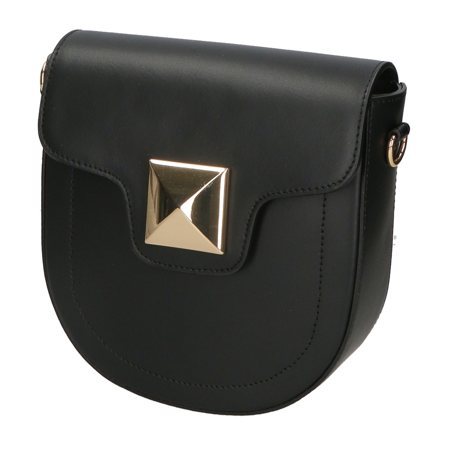 Borsa a tracolla da donna - Modello Calista - Vera pelle - 19.0 x 20.0 x 7.0 cm