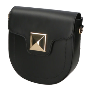 Borsa a tracolla da donna - Modello Calista - Vera pelle - 19.0 x 20.0 x 7.0 cm
