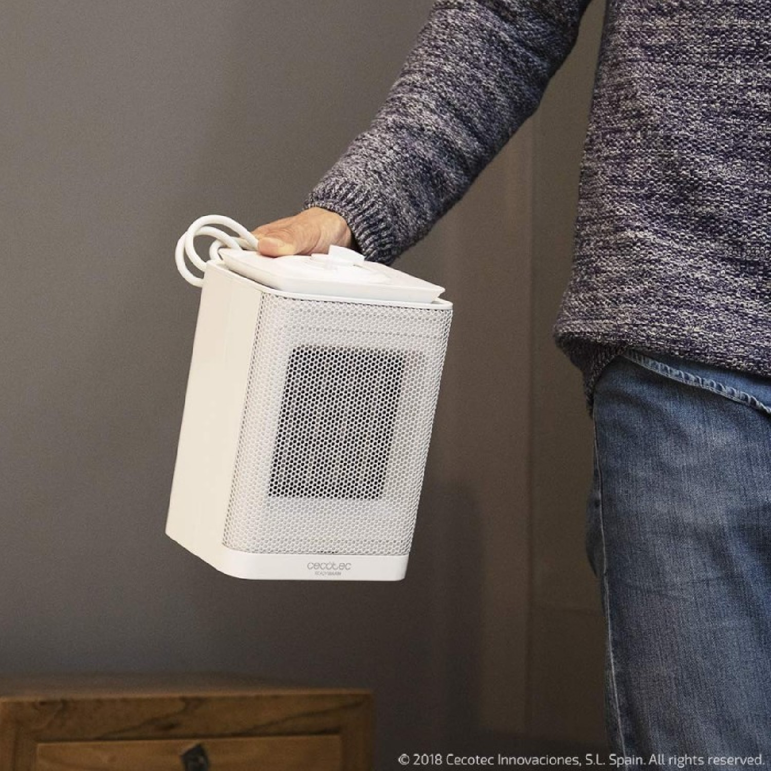 Cecotec Calefactor cerámico de sobremesa Calefactor cerámico Ready Warm 6150 Cer