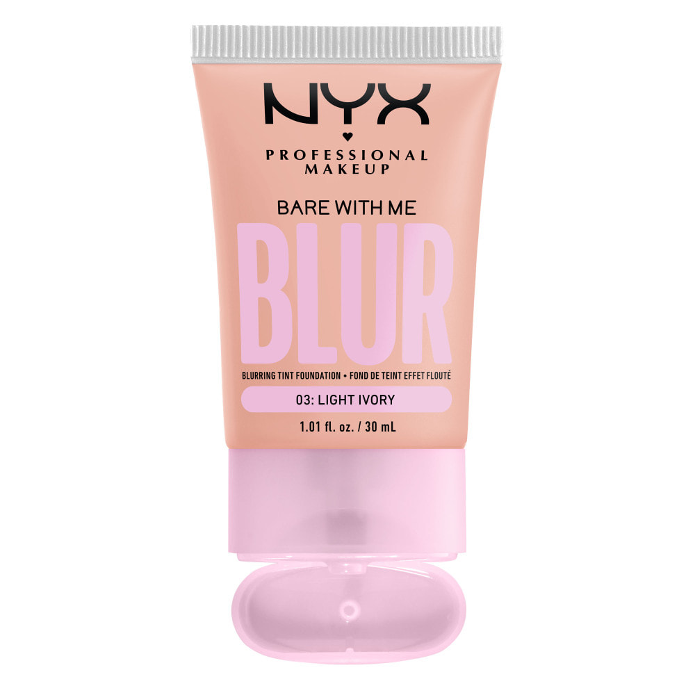 NYX Professional Makeup Fond de teint effet flouté Bare With Me Blur Light Ivory