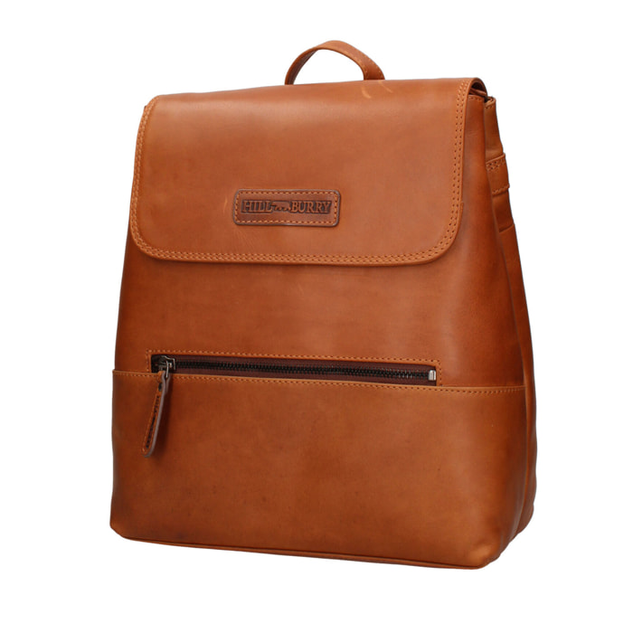 Zaino  da uomo In Vera pelle Made in Italy 27x30x12 cm