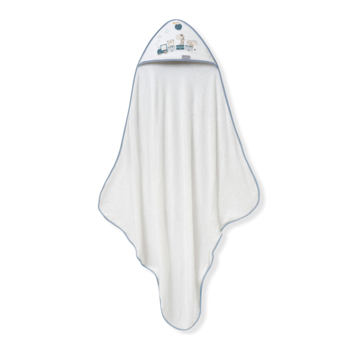 Capa de Baño Don Algodón Bambu Jirafa Tren