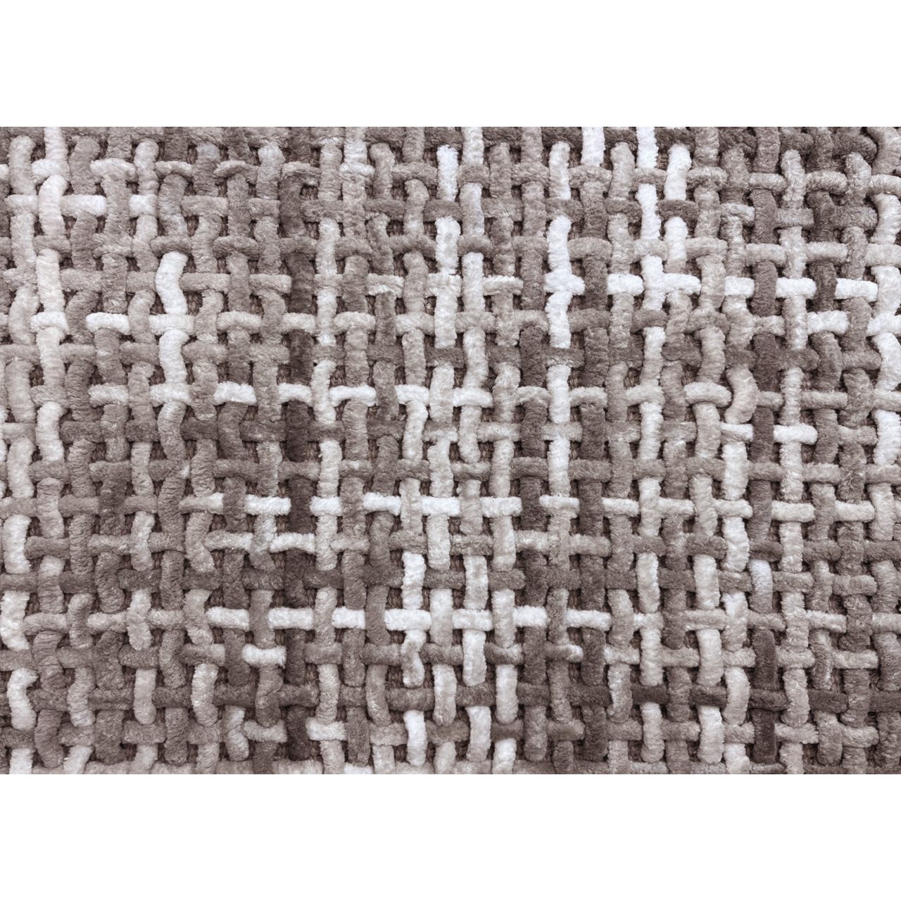 Tappeto Bagno Doccia Antiscivolo Super Assorbente Modello Plot Tortora