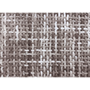 Tappeto Bagno Doccia Antiscivolo Super Assorbente Modello Plot Tortora