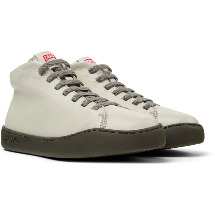Zapatillas - CAMPER Peu Touring - Beige - Cuero liso