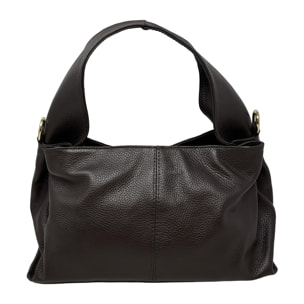 Borsa a Mano in Vera Pelle Dollaro Made in Italy