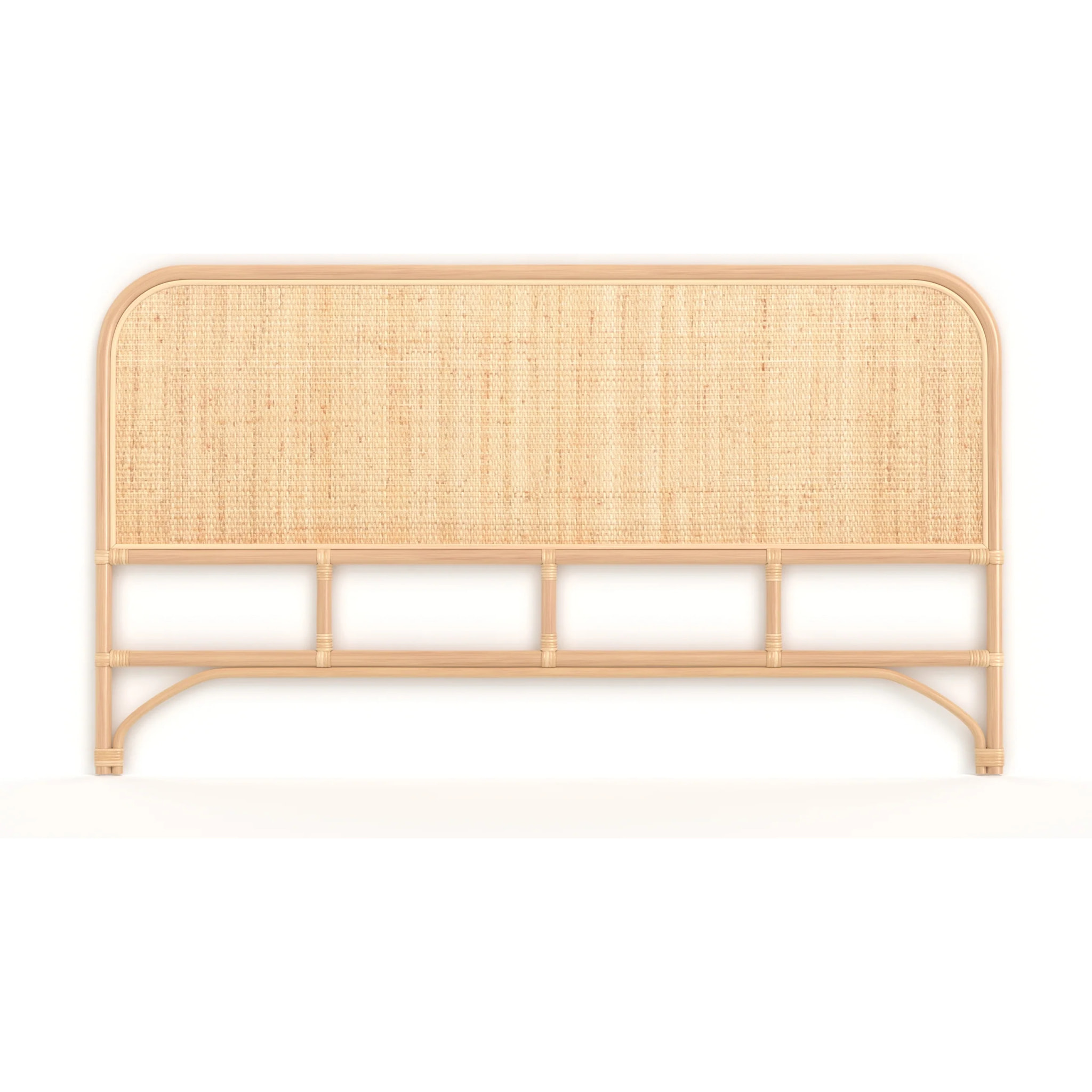 Tête de lit 160 cm en rotin naturel - Grace