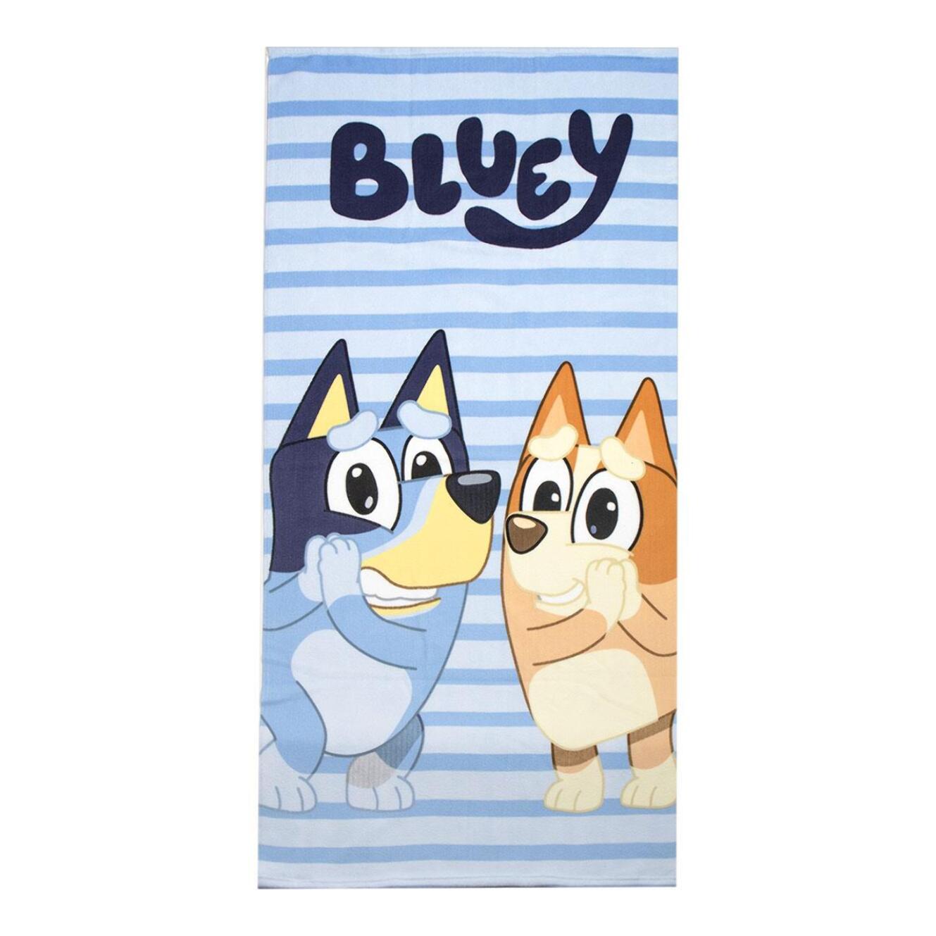 Toalla Microfibra de Bluey - 70x140x1 cm - Multicolor