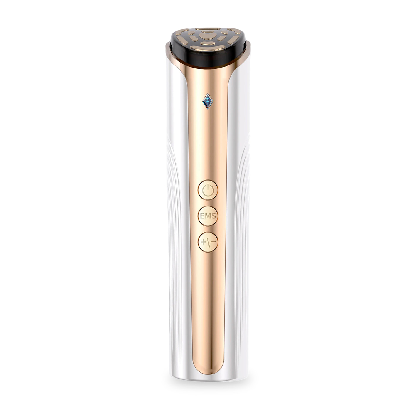 Instrumento de belleza Little Diamond. Con terapia caliente, EMS, RF y 2 modos de luminoterapia.