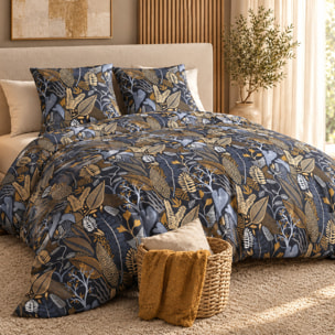 Parure housse de couette imprimé 100% coton - emali