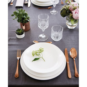 4 verres à pied 25 cl