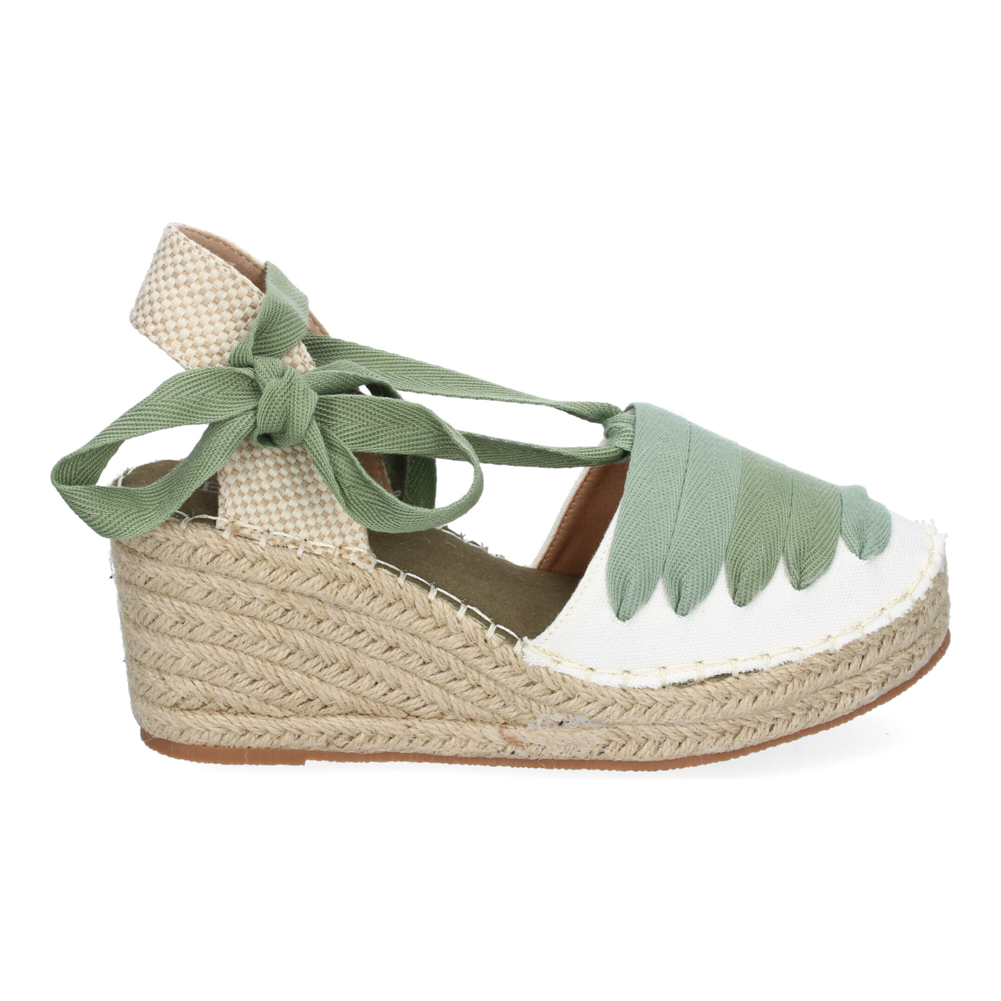 Sandalia de Mujer con Cuña de Yute, Diseño Moderno, Perfectas para PrimaveraVerano