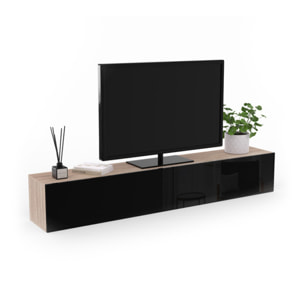 Meuble TV suspendu Michigan L180cm