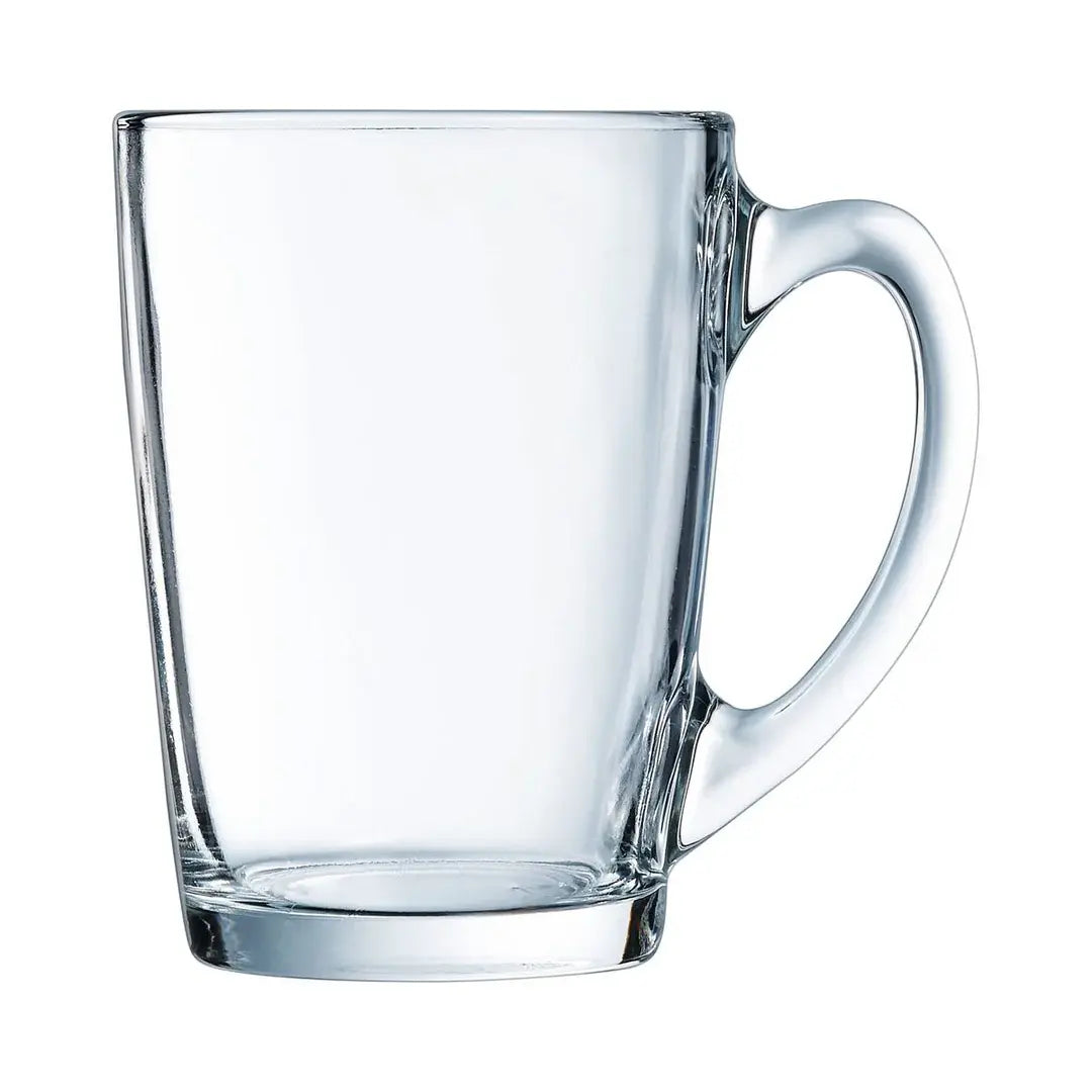 6 mugs de vidrio transparentes 32 cl New Morning - Luminarc