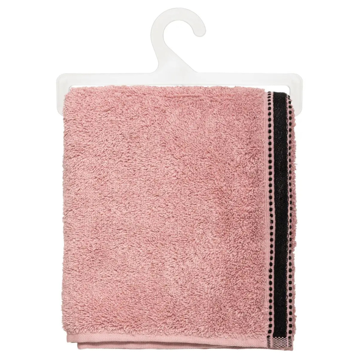 Serviette de toilette "Joia" - coton 550 gr/m² - rose 50x90 cm