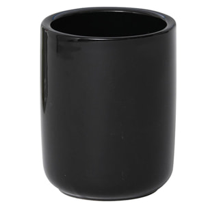 Vaso de baño redondo hecho en dolomite negro