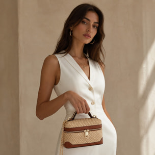 Bolso de mano Cheval Firenze Santorini New Cuero