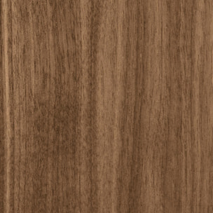 MADIA VESIRA CANNETE 2 ANTE - STRUTTURA NOCE CANALETTO, GRIGIO CARBONE, ANTA SPECCHIO FUME