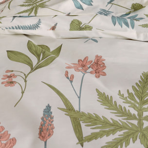 Parure de couette au style nature - Vert